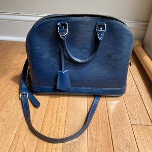Alma blue pm bag